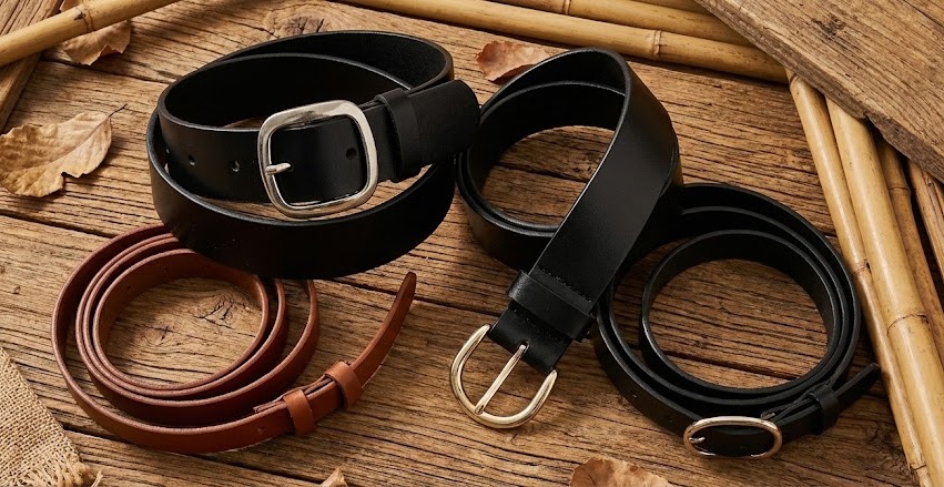 eleganckie damskie paski skórzane